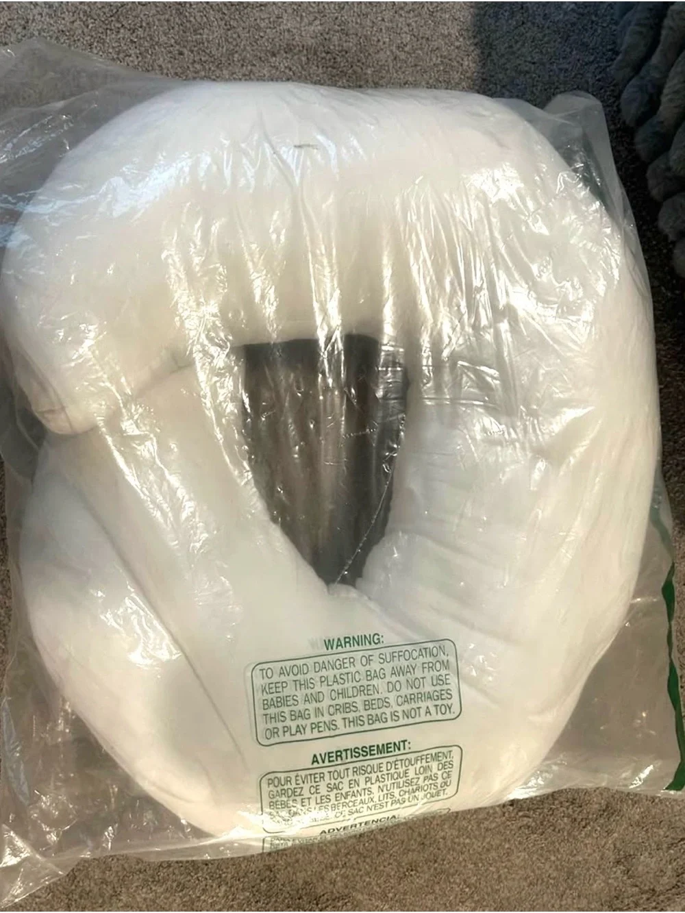 Boppy Style  Nursing Pillow with 2 Removable Covers and Animal Print